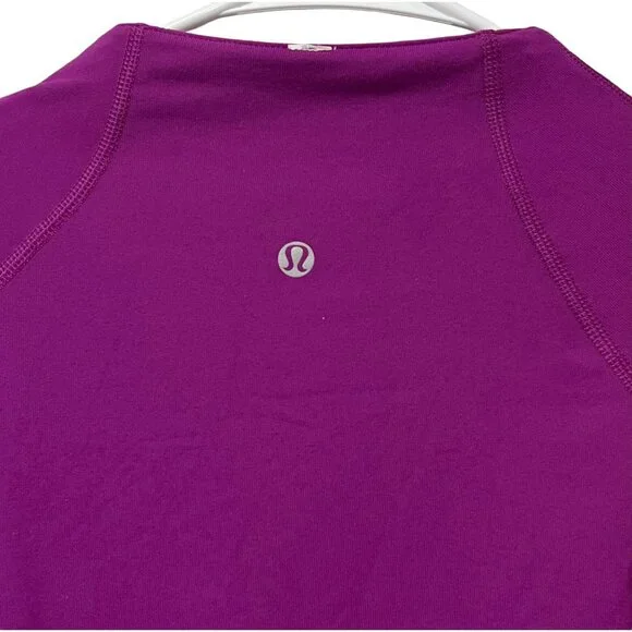 Lululemon Women’s Reversible Jacket 6 Find Your Bliss Black Purple Regal Plum - Picture 7 of 15
